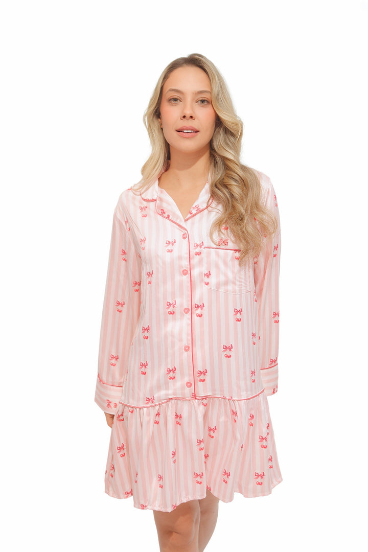 Pijama Vestido Cherry