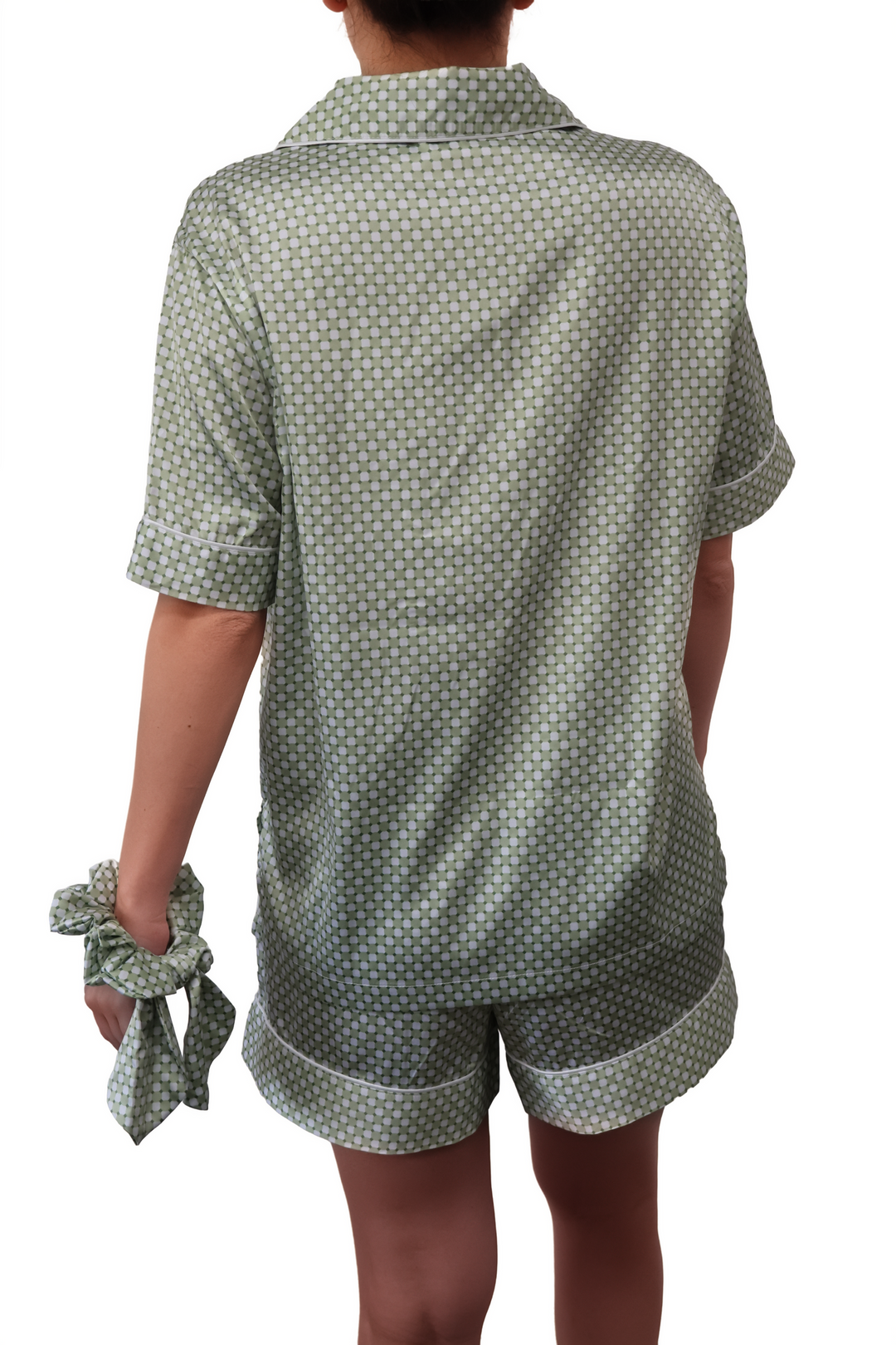 Pijama Short Manga Corta Dots
