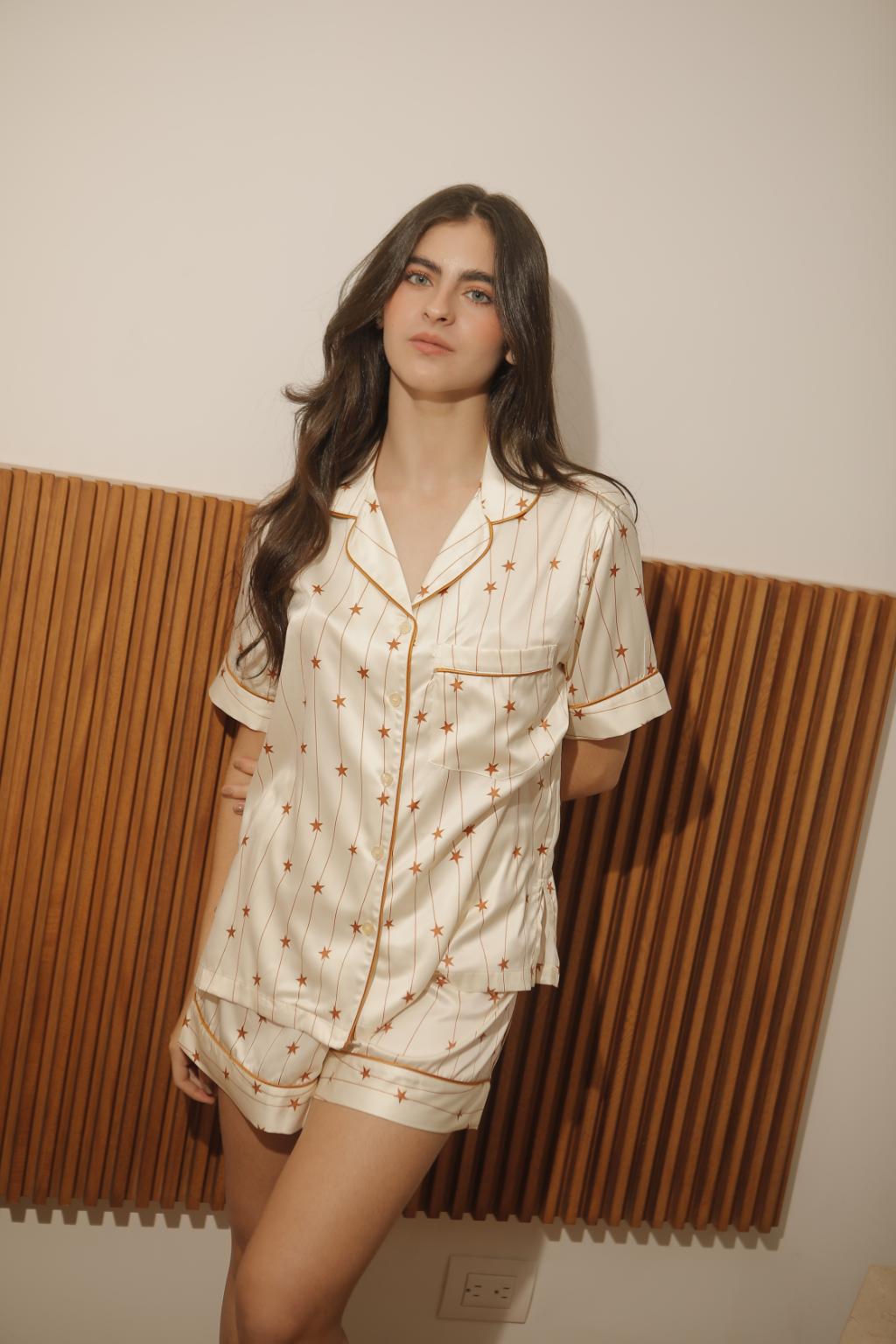 Pijama Short Manga Corta Star
