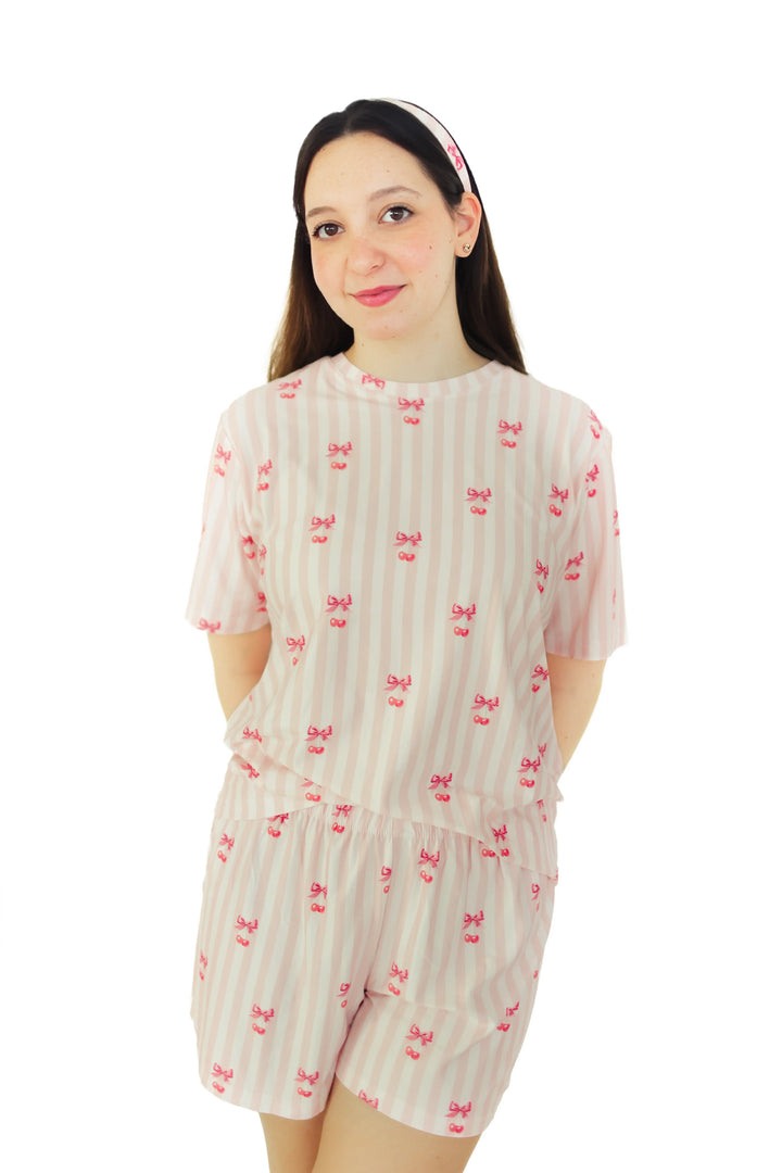 Pijama Tshirt Manga Corta + Short