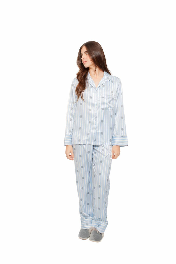 Pijama Pantalón Manga Larga Stripe